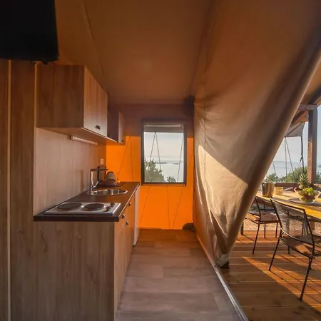 Campsite Glamping Tents And Mobile Homes Trasorka *
