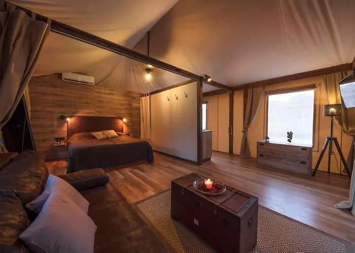 Glamping Tents And Mobile Homes Trasorka Camping *